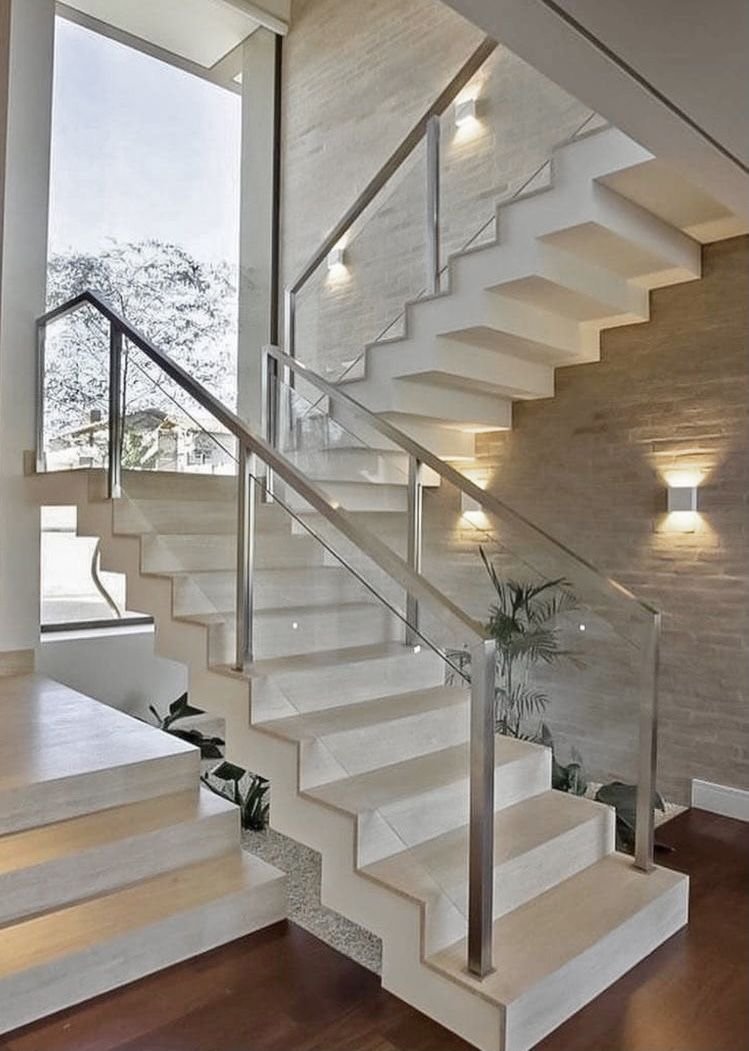 درابزين زجاج سكريت للفلل في الدمام بتصميم عصري وجمالي