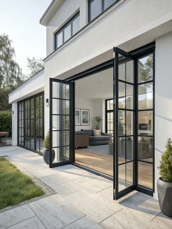 تصميم باب سكريت مودرن للمنازل